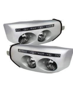 Spyder Toyota FJ Cruiser 07-14 Fog Lights W LED Daytime Running Lights w/swch- Clear FL-DRL-TFJ07-C