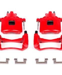Power Stop 00-05 Buick LeSabre Front Red Calipers w/Brackets - Pair