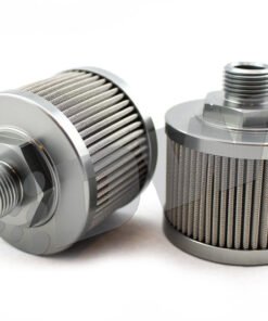 DeatschWerks Stainless Steel 8AN 100 Micron Universal Fuel Pump Pre-Filter
