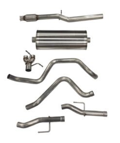 Corsa 2019 Chevrolet Silverado / GMC SIerra 1500 3in Sport Cat-Back Dual Rear Exit