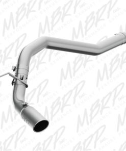 MBRP 16-19 Nissan Titan XD 5.0L 4in Filter Back Single Side Exit Alum Exhaust System