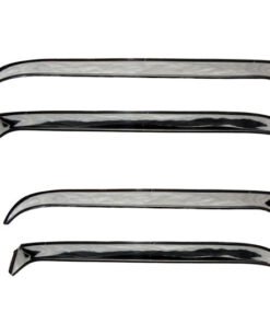 AVS 81-89 Lincoln Town Car Ventshade Front & Rear Window Deflectors 4pc - Stainless