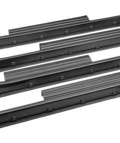 Bushwacker 2007 -2021 - Toyota Tundra Crew Max Trail Armor Rocker Panel (Set Of 4)- Black