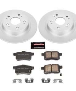 Power Stop 09-10 Acura TSX Rear Z17 Evolution Geomet Coated Brake Kit