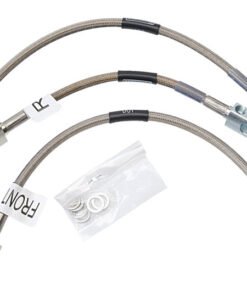 Russell Performance 94-95 Ford Mustang GT (Front & Rear Center Hose) Brake Line Kit