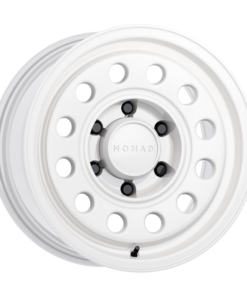 Nomad N501SA Convoy 17x8.5in / 6x139.7 BP / -10mm Offset / 106.1mm Bore - Gloss White Wheel