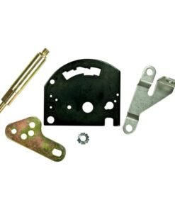 B&M 80713 Gate Plate, Shift Lever & Cable Bracket for Powerglide Transmissions