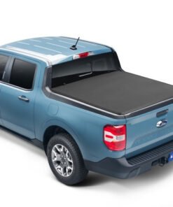 Lund 2022+ Ford Maverick (4.5ft. Bed) Genesis Elite Tri-Fold Tonneau Cover - Black