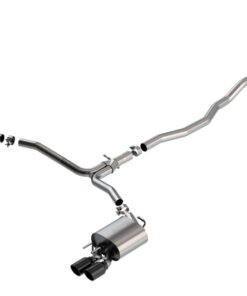 Borla 18-20 Toyota Camry XSE 3.5in Tip Dual Split Rear Exit Cat Back S-Type Exhaust Black Chrome