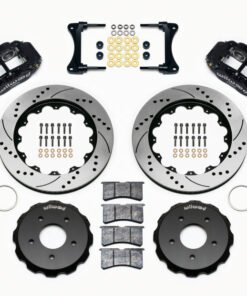 Wilwood Narrow Superlite 4R Front Hat Kit 14.00in Drill 2007-Up Jeep Wrangler
