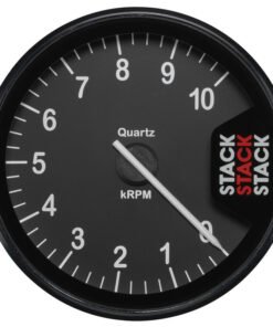 Autometer Stack Clubman Tachometer 80mm 0-10K RPM - Black