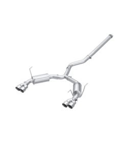 MBRP 2022+ Subaru WRX 3in Cat-Back Dual Split Rear Quad Tips Street Profile Exhaust