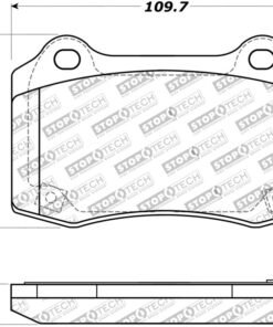 StopTech Street Touring 10+ Camaro Rear Brake Pads