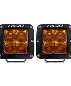 Rigid Industries D-Series Spot w/ Amber PRO Lens (Pair)