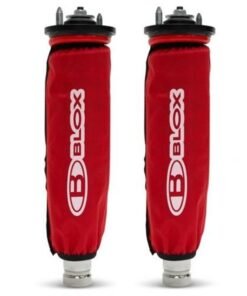 BLOX Racing Coilover Covers - Red (Pair)