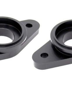 Torque Solution Billet Stock to Tial Blowoff Valve Adapter (Black): Nissan GTR R35 ALL