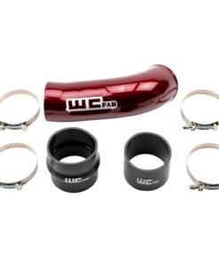 Wehrli 2020+ Chevrolet 6.6L L5P Duramax 4in Intake Pipe (Use w/OEM Air Box) - WCFab Red