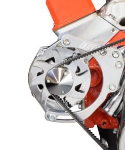 ICT Billet 551672X SBC Alternator Bracket for Double Hump Heads