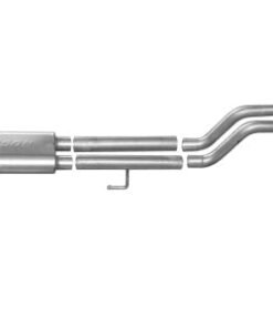 Gibson 10-19 Toyota Tundra SR5 4.6L 2.5in Cat-Back Dual Split Exhaust - Aluminized