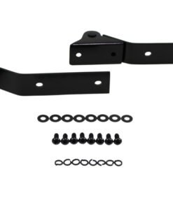 Kentrol 87-95 Jeep Wrangler YJ Tailgate Hinge Pair - Powdercoat Black