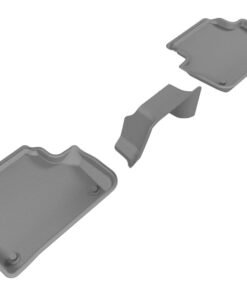 3D MAXpider 2017-2019 Audi A4/S4/A5 Sportback/S5 Sportback Kagu 2nd Row Floormats - Gray