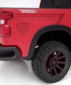Lund 2019 Chevy Silverado 1500 SX-Sport Textured Elite Series Rear Fender Flares - Black (2 Pc.)