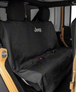Officially Licensed Jeep Waterproof Pet Guard Seat Cover w/ Jeep Logo
