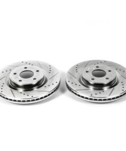 Power Stop 2013 Infiniti JX35 Front Evolution Drilled & Slotted Rotors - Pair