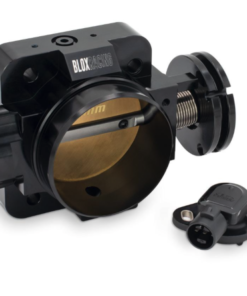 BLOX Racing Honda B/D/H/F Series Engines 76mm Black Billet Throttle Body V2 / Includes TPS