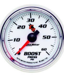 Autometer C2 52mm 0-60 PSI Mechanical Boost Gauge