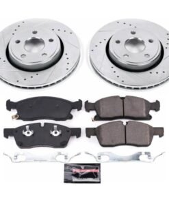 Power Stop 17-19 Jeep Grand Cherokee Front Z23 Evolution Sport Brake Kit