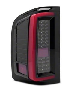 Raxiom 07-13 Chevy Silverado 1500 G2 LED Tail Lights- Black Housing (Clear Lens)