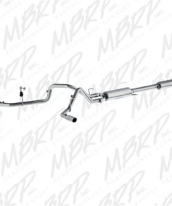 MBRP 2015 Ford F-150 5.0L 3in Cat Back Dual Split Side Exit T409 Exhaust System