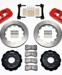 Wilwood AERO6 Front Truck Kit 14.25in Red 1999-2014 GM Truck/SUV 1500