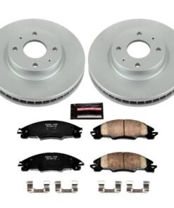 Power Stop 08-11 Ford Focus Front Z17 Evolution Geomet Coated Brake Kit