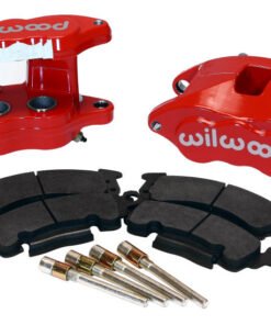 Wilwood D52 Rear Caliper Kit - Red 1.25 / 1.25in Piston 1.28in Rotor