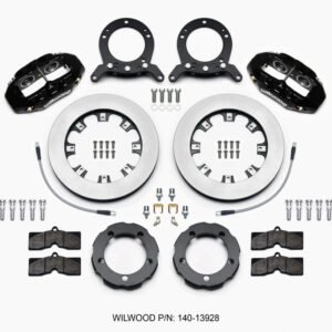 Wilwood D8 Front Hat Kit 12.19in Rotor 76-77 Ford Bronco Dana 44 w/Lines