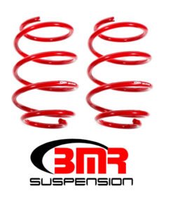 BMR 16-17 6th Gen Camaro V8 Front Performance Version Lowering Springs - Red