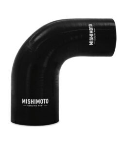 Mishimoto Silicone Reducer Coupler 90 Degree 2.5in to 3.25in - Black