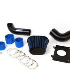 BBK 86-93 Mustang 5.0 Cold Air Intake Kit - Fenderwell Style - Blackout Finish
