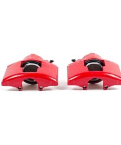 Power Stop 90-00 Chevrolet C3500 Front Red Calipers w/o Brackets - Pair