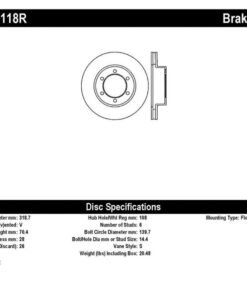 StopTech 00-06 Toyota Tundra / 01-07 Toyota Sequoia Front Right Slotted & Drilled Rotor