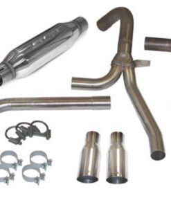 SLP 1998-2002 Chevrolet Camaro LS1 LoudMouth II Cat-Back Exhaust System w/ 3.5in Slash Cut Tips