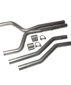 BBK 10-11 Camaro V6 High Flow After Cat X Pipe - 2-1/2
