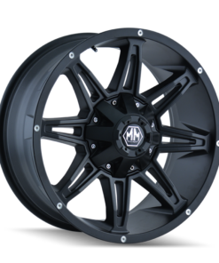 Mayhem 8090 Rampage 17x9 / 6x135 BP / 18mm Offset / 106mm Hub Matte Black Wheel