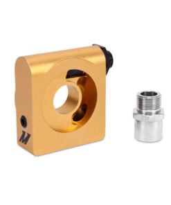 Mishimoto M22 x 1.5 Oil Sandwich Plate w/ Rear-Mounted Thermostat