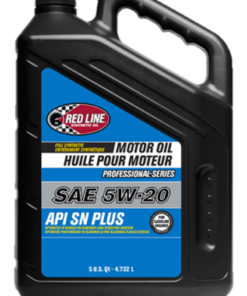 Red Line Pro-Series API SN+ 5W20 Motor Oil - 5 Quarts - Case of 3