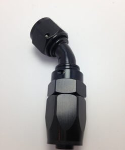 Fragola -6AN x 60 Degree Pro-Flow Hose End - Black