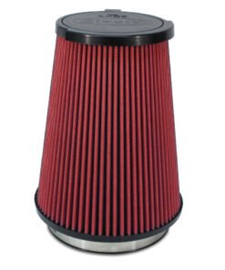 Airaid 10-14 Ford Mustang Shelby 5.4L Supercharged Direct Replacement Filter - Dry / Red Media