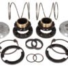 Yukon Gear Hardcore Locking Hub Set For GM 8.5in Front & Dana 44 / 19 Spline